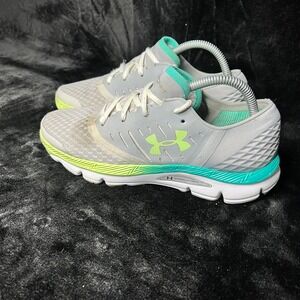 Under Armour SpeedForm Intake 1301797-941 Womens 9 Running‎ Shoes Gray Sneaker
